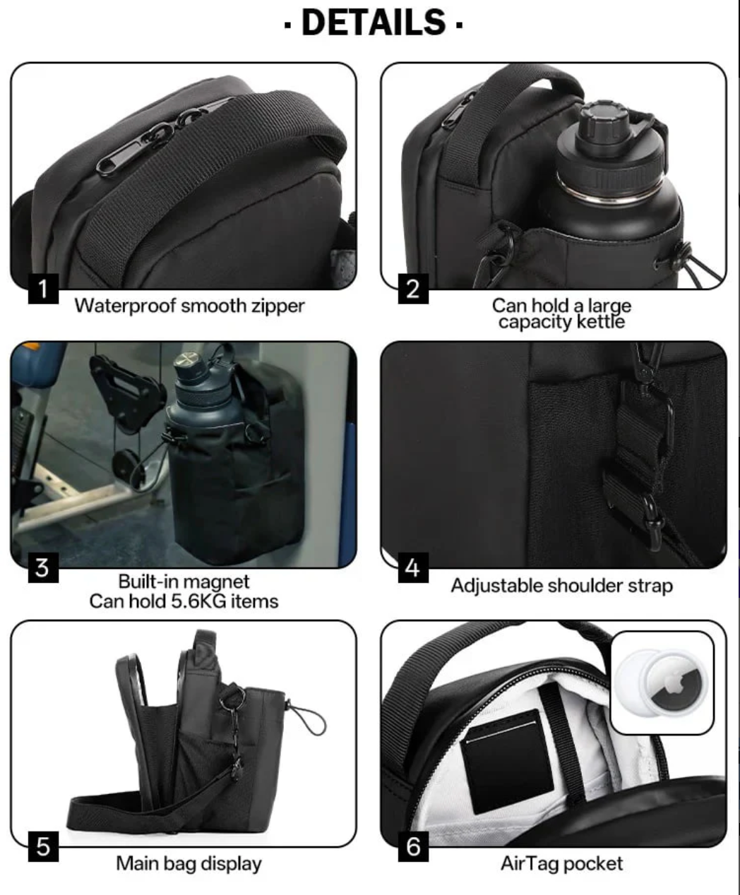 MagXbag - Magnetic Gym Bag